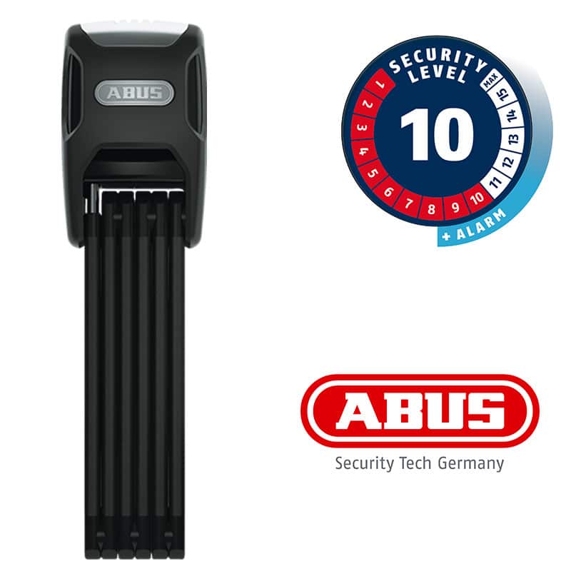 Abus BORDO™ Big Alarm XPlus™ 6000KA/120 black SH