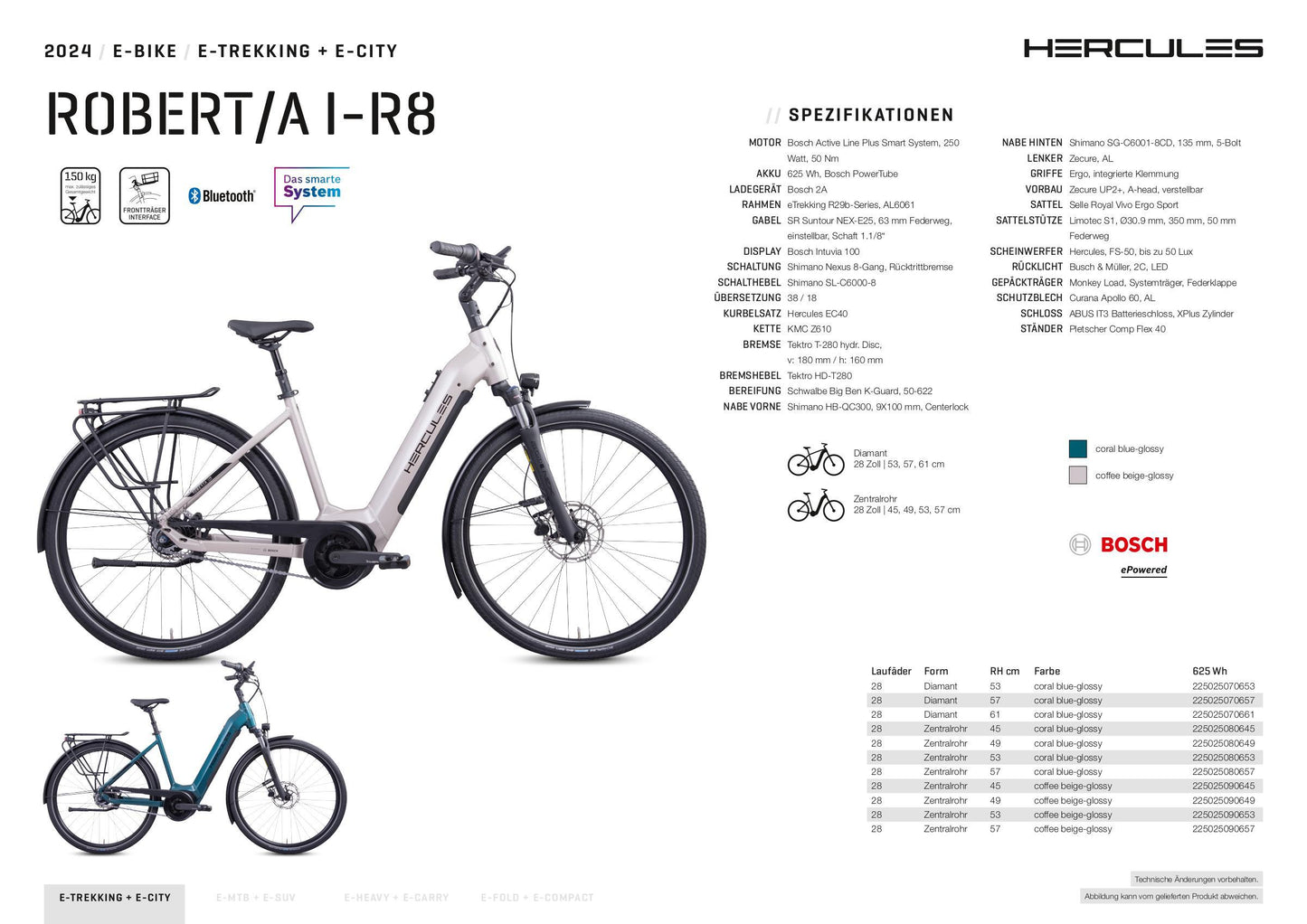 Hercules ROBERT/A I-R8